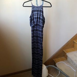 Lush high neck maxi dress